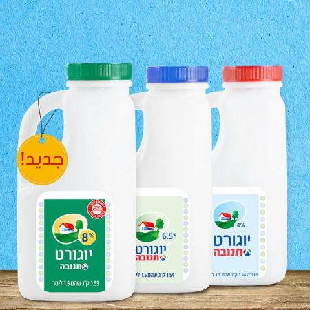 جديد: يوغورت تنوفا جامد أكثر مع 8% دسم